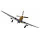 P-51D MUSTANG GIALLO PNP 4 CANALI SW 75 CM