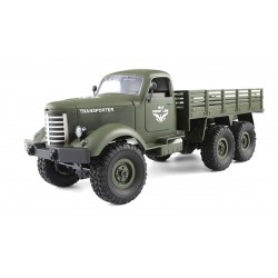 CAMION MILITARE USA 6WD 1:16 RTR, VERDE