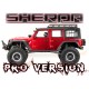 1:10 EP Crawler CR3.4 "SHERPA-PRO" Metallizzato Rosso RTR