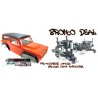 1:10 EP Crawler CR3.4 Telaio preassemblato con carrozzeria "Bronco Style" Arancione