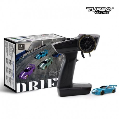 TURBO RACING DRIFT 1/76TH VERDE