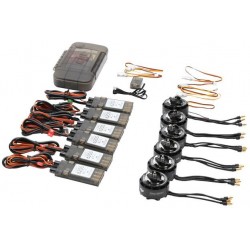 E800x6 (6xmotor/ESC 5 pairs props Accessories Pack