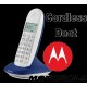 Cordless Motorola C1001L colore Bianco Blu