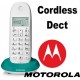 Cordless Motorola C1001L colore Bianco Turchese