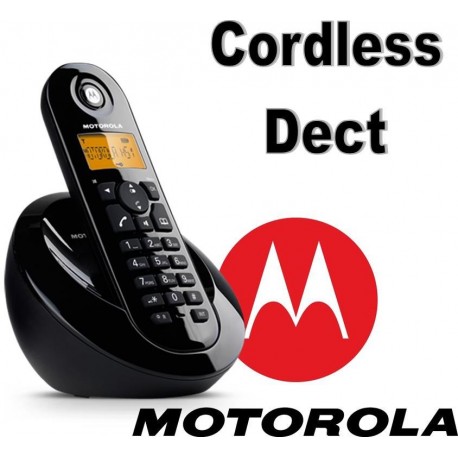 Cordless Motorola C601 Dect Gap Colore Nero