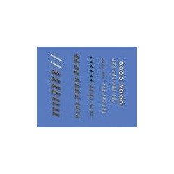 HM-510-Z-23 Screw Set RC3407-23 Easy Copter XS Robbe