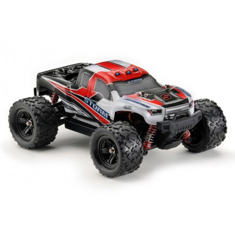 Monster Truck "STORM" rosso 4WD RTR 1:18