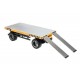 HUINA RC ALLOY FLATBED TRAILER