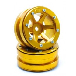 Cerchi Wheels PT- Slingshot Gold / Gold 1.9 (2 pezzi)