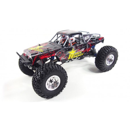 AMXROCK ROCKHAMMER CRAWLER 1:10, RTR, ROSSO