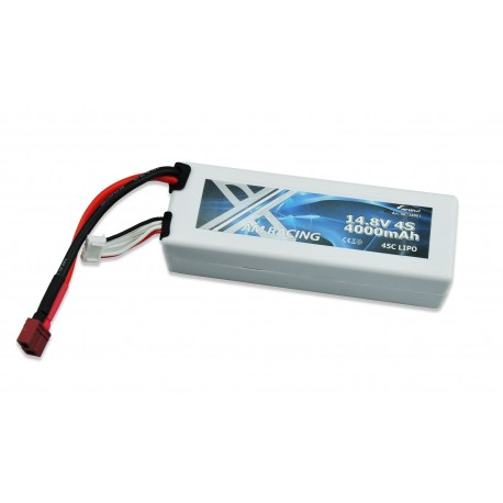 BATTERIA LIPO 2S 7.4V 6500MAH 55C HARDCASE, DEANS