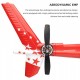 FlyWing Small Squirrel AS350 Helicopter - ARTF con Radio e Batteria (colore bianco/grigio/rosso)