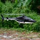 FlyWing Small Squirrel AS350 Helicopter - ARTF con Radio e Batteria (colore bianco/grigio/rosso)