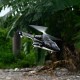 FlyWing Small Squirrel AS350 Helicopter - ARTF con Radio e Batteria (colore bianco/grigio/rosso)