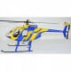 Elicottero Roban MD-500 Yellow-Blue V2 Classe 800