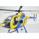 Elicottero Roban MD-500 Yellow-Blue V2 Classe 800