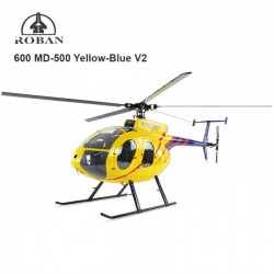 Elicottero Roban MD-500 Yellow-Blue V2 Classe 600