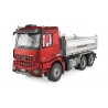 Mercedes-Benz Arocs Autocarro con cassone ribaltabile idraulico Pro 6x6 1:14 RTR rosso