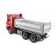 Mercedes-Benz Arocs Autocarro con cassone ribaltabile idraulico Pro 6x6 1:14 RTR rosso