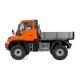 Mercedes-Benz Unimog porta-attrezzi 4WD 1:10 ARTR arancione