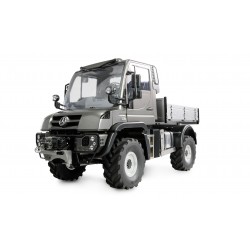 Mercedes-Benz Unimog Porta-attrezzi 4WD 1:10 ARTR antracite