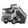 Volvo FMX Dump Truck 6x4 Idraulico 1:14 Double-E Hobby Grigio