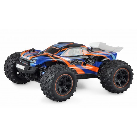 HYPER GO TRUGGY BRUSHED 4WD 1:16 RTR BLAU/ORANGE
