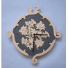 OROLOGIO DA PARETE 40cm MODELLO CHIQ 01-2