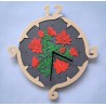 OROLOGIO DA PARETE 40cm MODELLO CHIQ 02-2