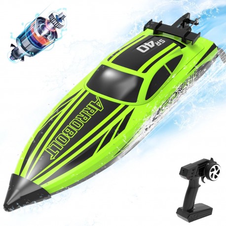 Volantex RC Arrobolt SR40 senza spazzole 50km/h veloce RC barca 797-5 RTR - blu