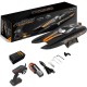 Volantex RC Atomic Brushless Catamarano RC da regata ad alta velocità 40mph Fast ABS Unibody Scafo - 792-6R RTR nero