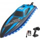 Barca a motore Volantex RC Vector Lumen con sistema di inversione automatica 795-6 RTR - spazzolata / blu