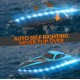 Barca a motore Volantex RC Vector Lumen con sistema di inversione automatica 795-6 RTR - spazzolata / blu