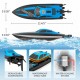 Barca a motore Volantex RC Vector Lumen con sistema di inversione automatica 795-6 RTR - spazzolata / blu