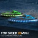 Barca a motore Volantex RC Vector Lumen con sistema di inversione automatica 795-6 RTR - spazzolata / blu