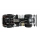 MERCEDES-BENZ AROCS AUTOCARRO CON CASSONE RIBALTABILE 4X4 1:14 RTR ROSSO