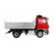 MERCEDES-BENZ AROCS AUTOCARRO CON CASSONE RIBALTABILE 4X4 1:14 RTR ROSSO