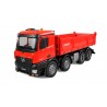 MERCEDES-BENZ AROCS AUTOCARRO CON CASSONE RIBALTABILE 8X4/4 4WD 1:18 RTR ROSSO