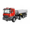 SEMIRIMORCHIO MERCEDES-BENZ AROCS CON SEMIRIMORCHIO RIBALTABILE 4X4 1:14 RTR ROSSO