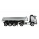 SEMIRIMORCHIO MERCEDES-BENZ AROCS CON SEMIRIMORCHIO RIBALTABILE 4X4 1:14 RTR GRIGIO
