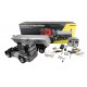 SEMIRIMORCHIO MERCEDES-BENZ AROCS CON SEMIRIMORCHIO RIBALTABILE 4X4 1:14 RTR GRIGIO