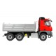 MERCEDES-BENZ AROCS AUTOCARRO CON CASSONE RIBALTABILE 6X6 1:14 RTR ROSSO