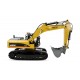 G705E Escavatore in metallo 1:14 RTR giallo