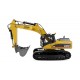 G705E Escavatore in metallo 1:14 RTR giallo