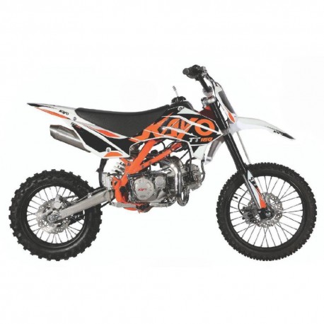 PIT BIKE TT160 ARANCIO STANDARD 160cc KAYO - cross ruote 14-17 minicross 4 tempi