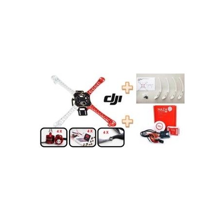 Dji F450 ARF combo + NazaM Lite + Gps + Carrello