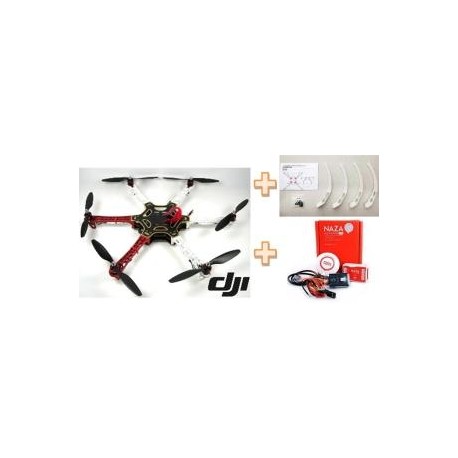 Dji F550 ARF + NazaM Lite + Gps + Carrello 