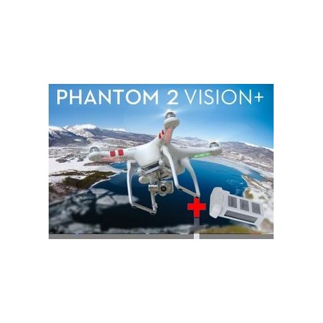 Phantom 2 Vision Plus + seconda batteria V3