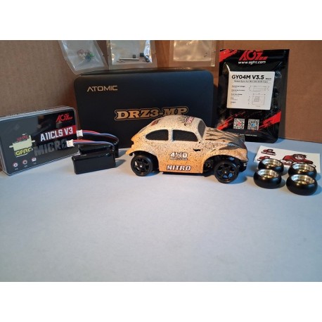 Atomic DRZ3MP-KIT - DRZ3 MP RWD Drift Chassis Kit (no electronic)