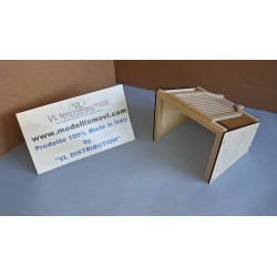 BOX CON VAGLIO FISSO SCALA 1:50